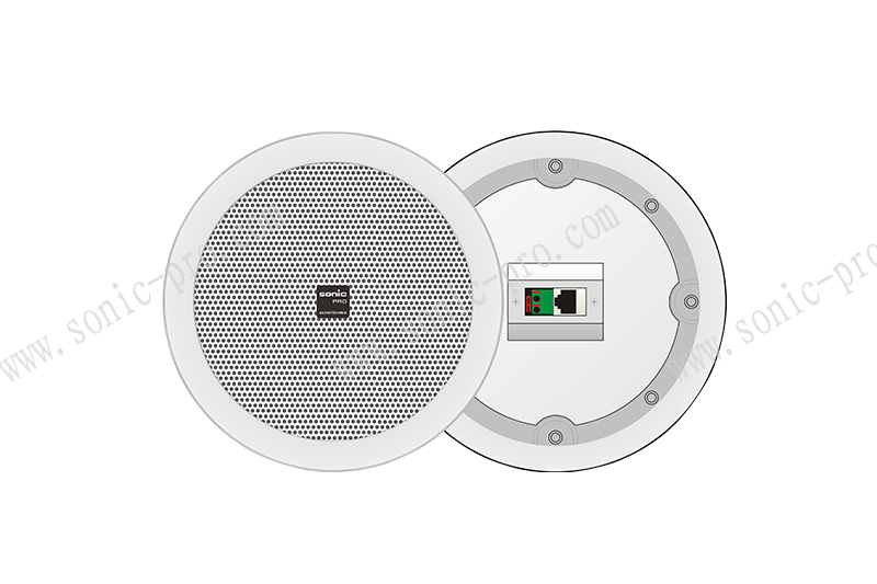 广西IP20S IP网络POE天花喇叭