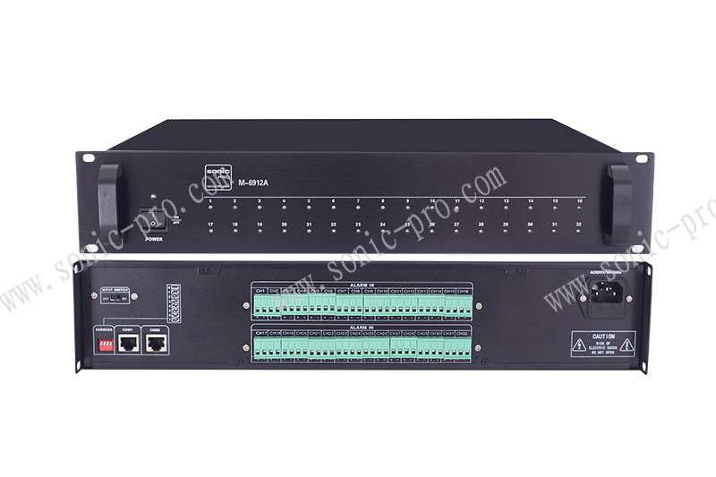 广西M-6912A 受控32路消防信号采集器