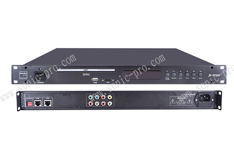 广西M-6916A 受控DVD/MP3播放器