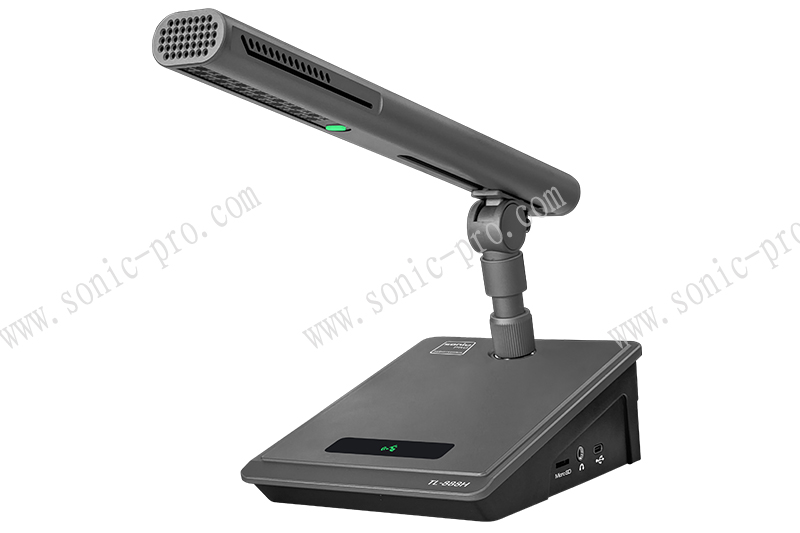 广西TL-888H 高级短杆扁管式可伸缩会议话筒