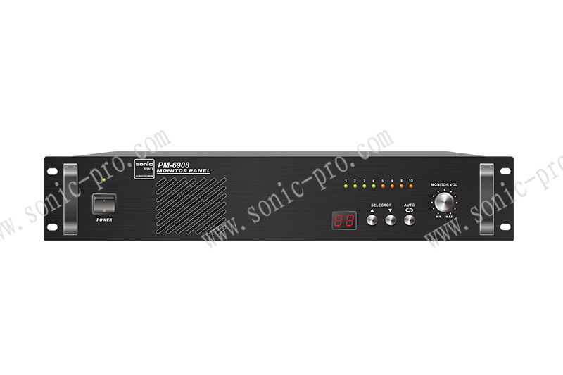 广西PM-6908  数显十六路监听器