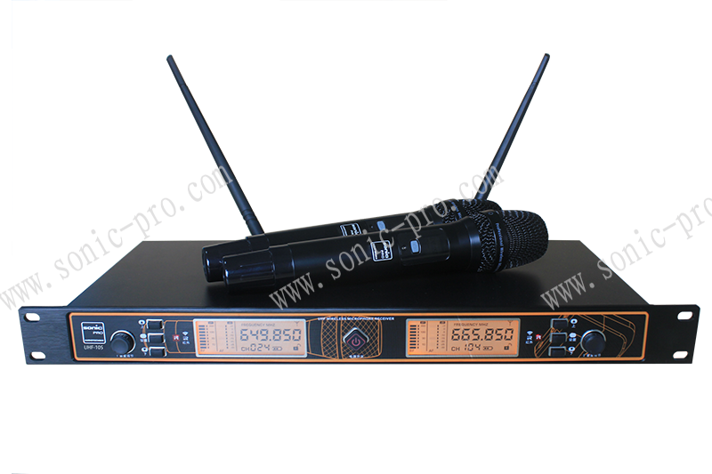 广西UHF-10S  无线双手持话筒